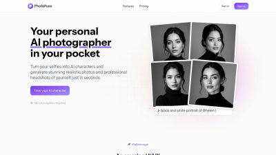 PhotoFuse - AI tool for productivity