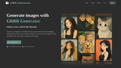 Ghibli Generator - AI tool for productivity