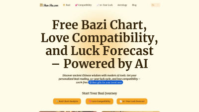 Shen Shu | Bazi Calculator Powered by AI - AI tool for productivity