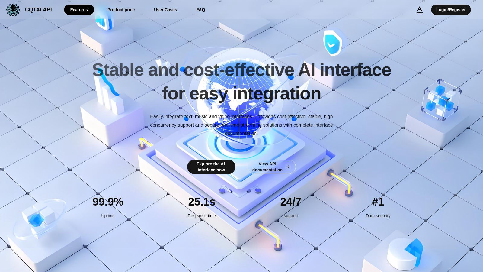 AI Video API application interface and features