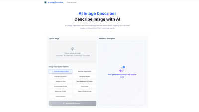 Image Describer - AI tool for productivity