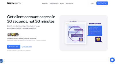 LinkMyAgency - AI tool for productivity