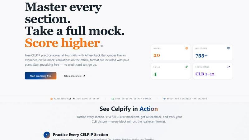 Celpify screenshot