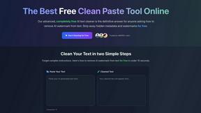 CleanPaste.org - AI tool for productivity