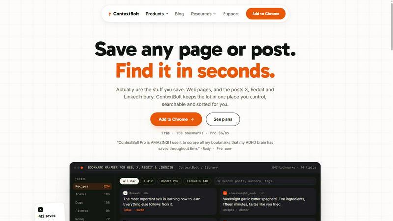 ContextBolt screenshot