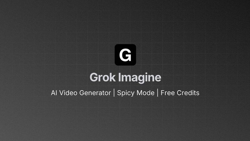 Grok Imagine screenshot