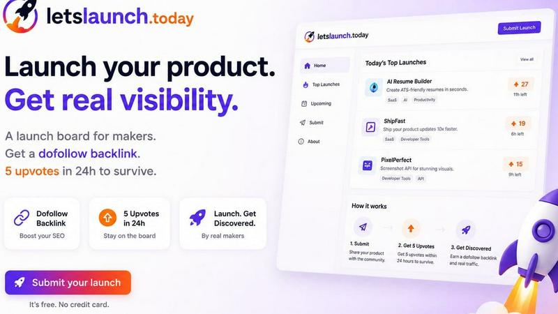 LetsLaunch screenshot
