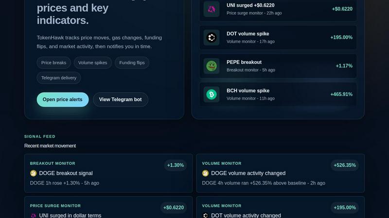 TokenHawk screenshot