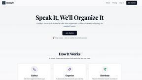 Updaytr - AI tool for productivity
